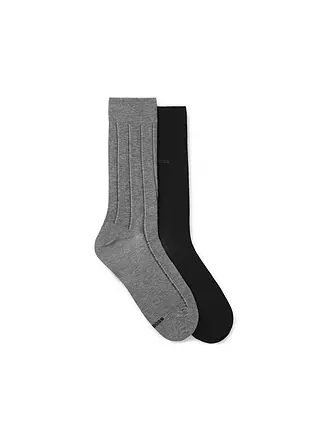 BOSS | Socken 2er Pkg medium grey | 